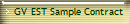 GV EST Sample Contract